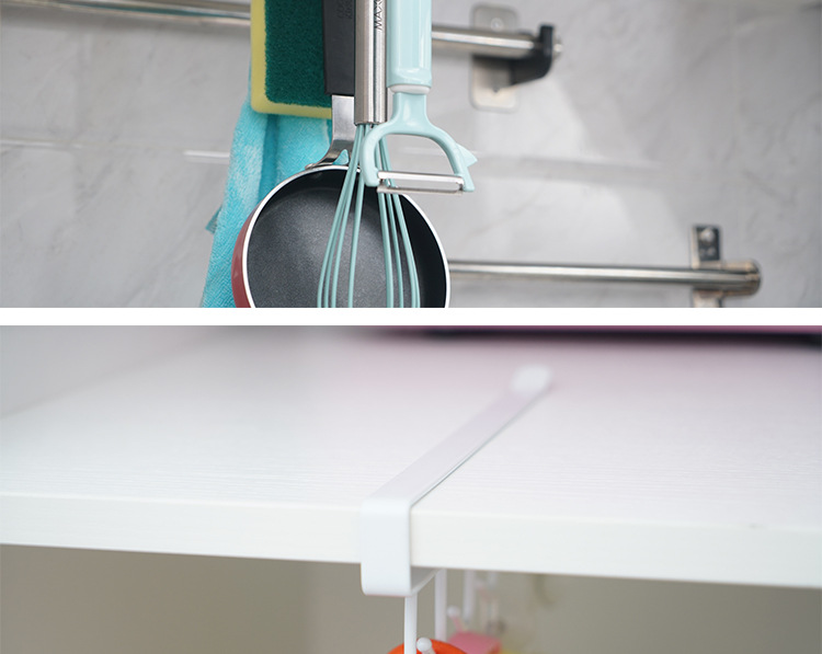 Factory Kitchen Iron Punch-Free Flat Iron Hook Cabinet Storage Hanger Tie Hanger Hook Wardrobe Storage Rack Factory Kitchen Iron Punch-Free Flat Iron Hook Cabinet Storage Hanger Tie Hanger Hook Wardrobe Storage Rack