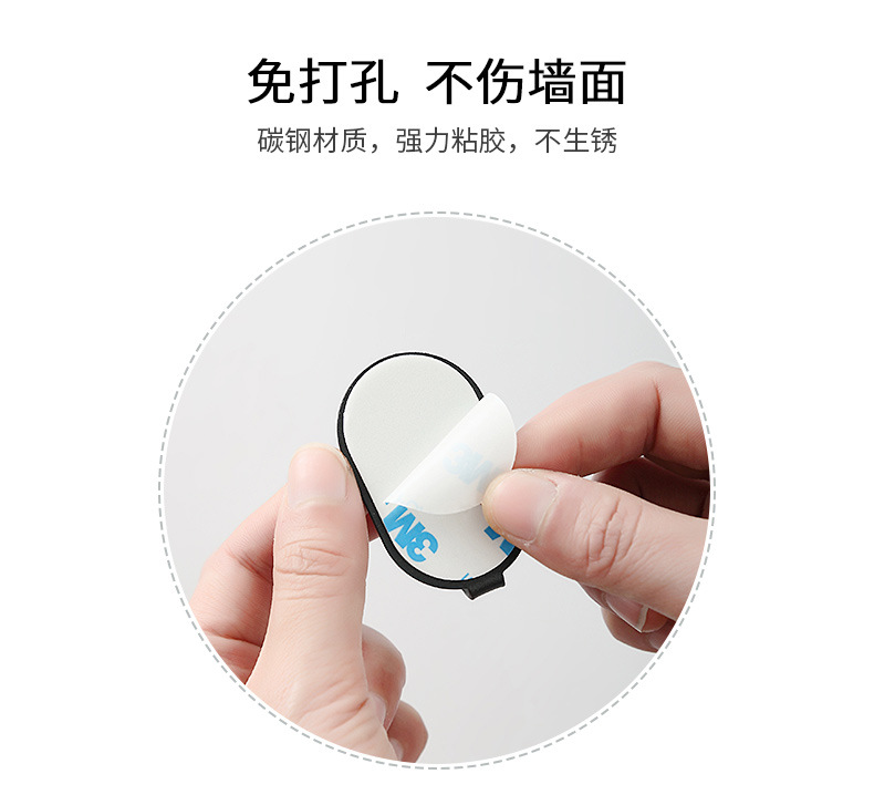 Iron hook 10 Pack Punch-Free Multi-Functional Kitchen Strongly Adhesive Stainless Steel Hook Load-Bearing Wall Mount Iron hook 10 Pack Punch-Free Multi-Functional Kitchen Strongly Adhesive Stainless Steel Hook Load-Bearing Wall Mount