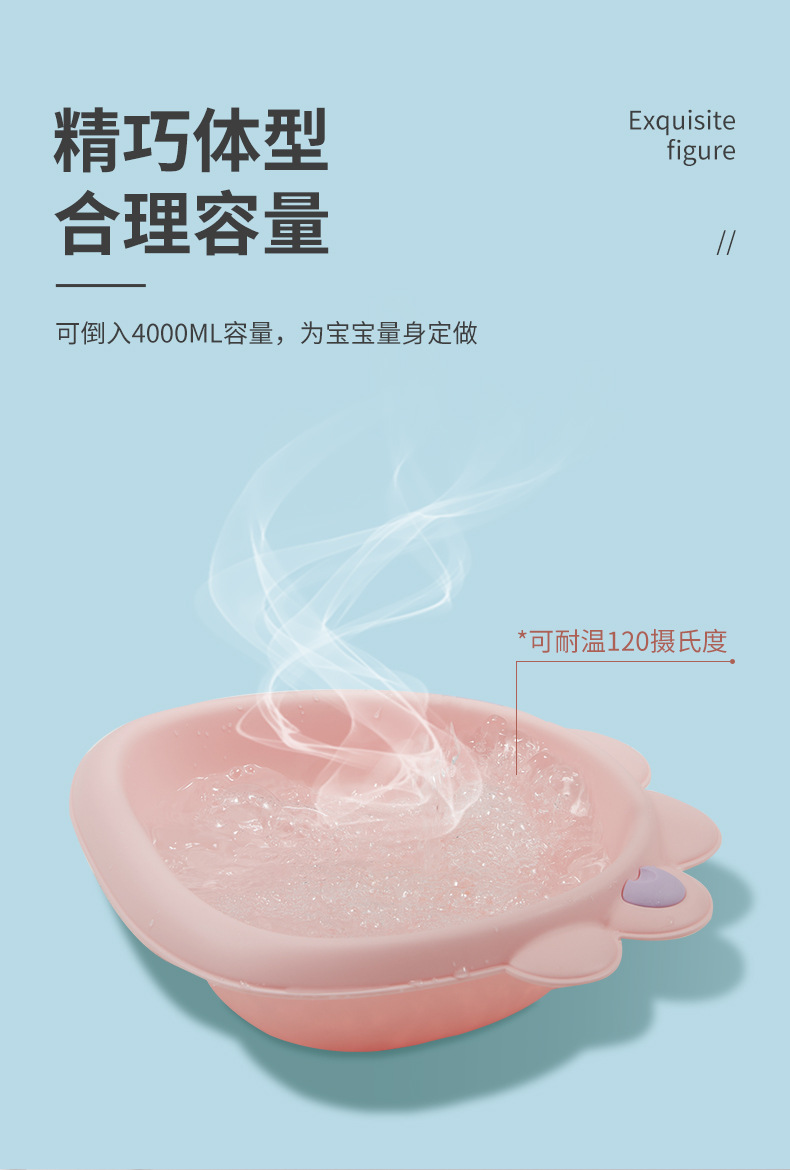 Factory Supply Children Washbasin Little Lion Plastic Basin Baby Cartoon Cute Hand Washing Face Washing Feet Washbasin