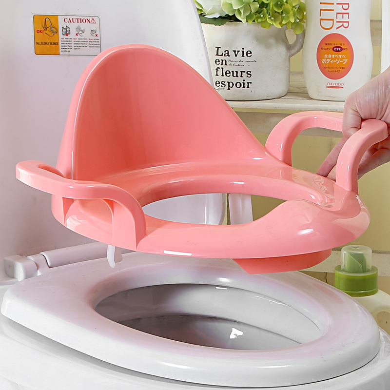 Large Children&#039;s Toilet Seat Toilet Baby Girl Baby Young Children Male Cushion Bedpan Cover Ladder 1-3-6 Years Old