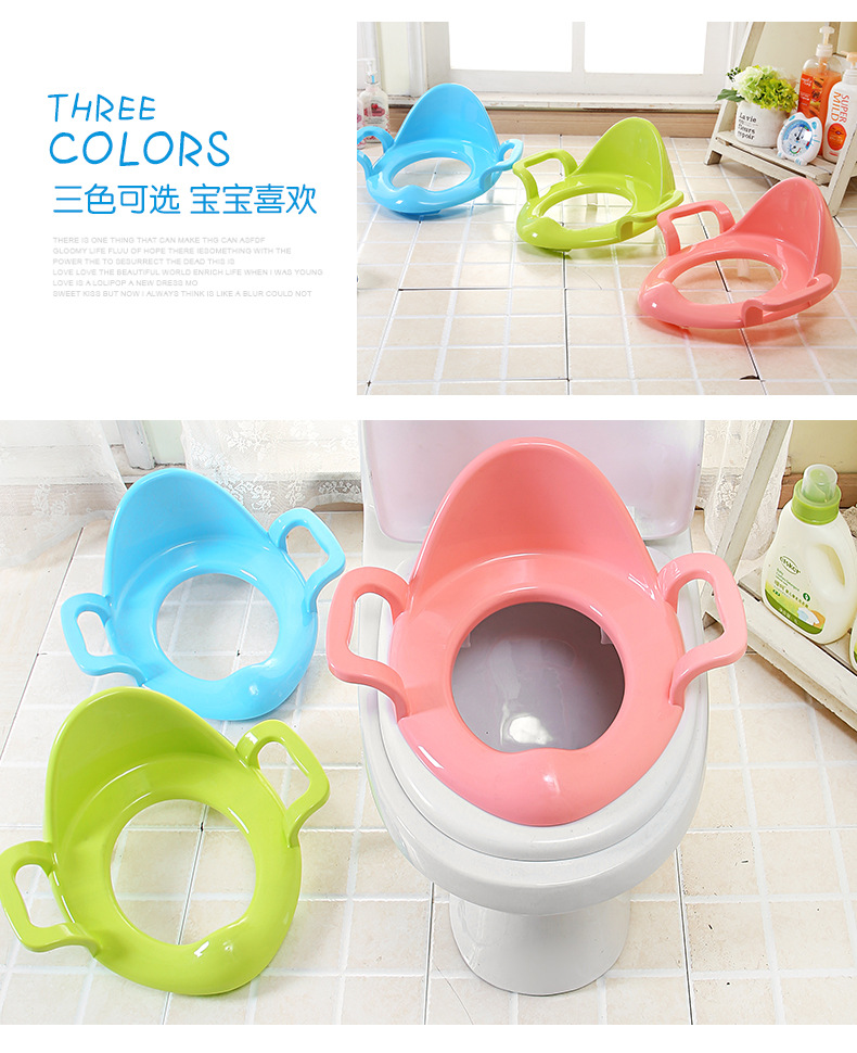 Large Children's Toilet Seat Toilet Baby Girl Baby Young Children Male Cushion Bedpan Cover Ladder 1-3-6 Years Old Large Children's Toilet Seat Toilet Baby Girl Baby Young Children Male Cushion Bedpan Cover Ladder 1-3-6 Years Old
