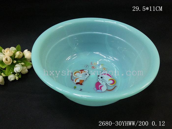 Plastic advertising basin is not easily broken Plastic basin 2680-30 Plastic advertising basin is not easily broken Plastic basin 2680-30