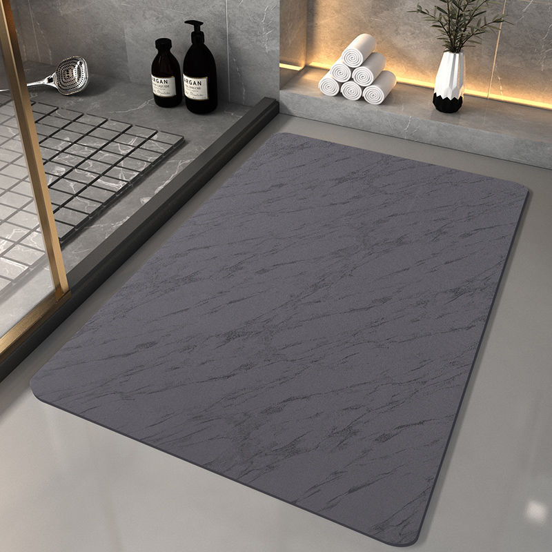 Diatom Ooze Absorbent Floor Mat Bathroom Toilet Door Cushion Diatomite Nordic Style Quick-Drying Carpet