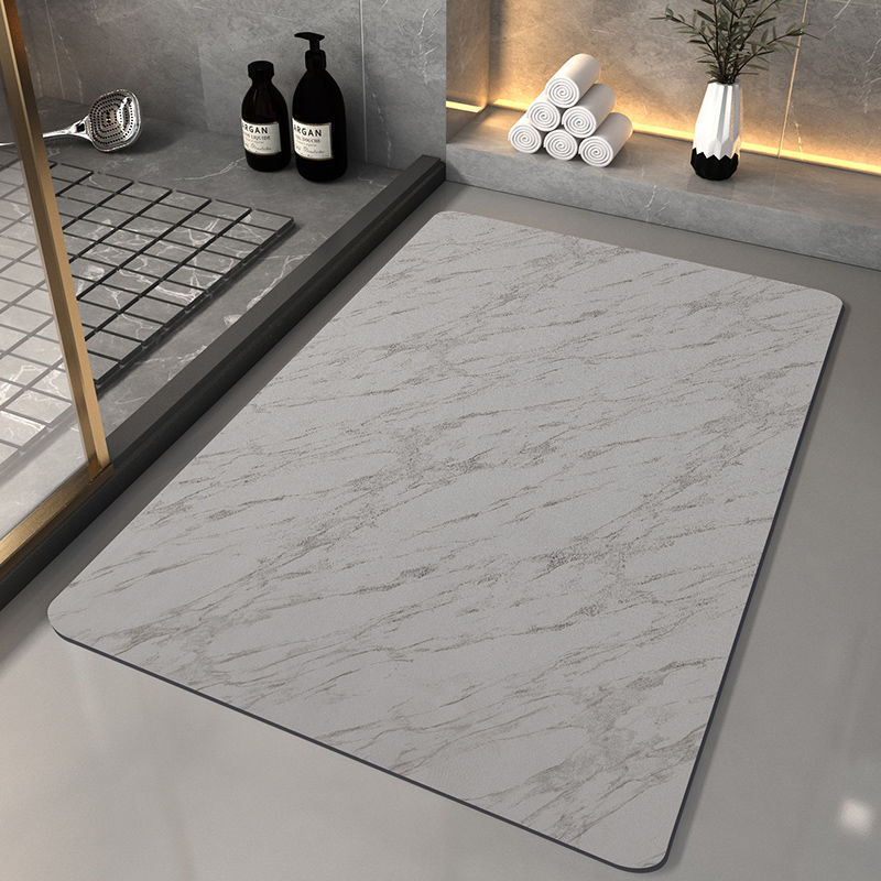 Diatom Ooze Absorbent Floor Mat Bathroom Toilet Door Cushion Diatomite Nordic Style Quick-Drying Carpet