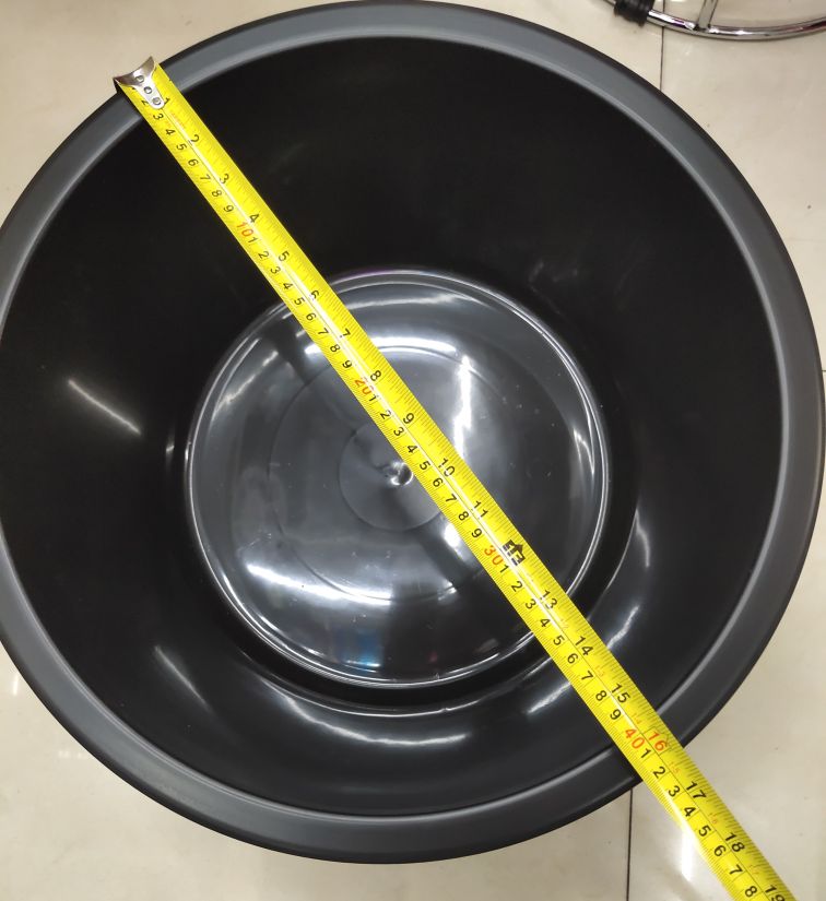 Plastic Basin Bathtub Laundry Basin Baby Bathtub round Black Basin