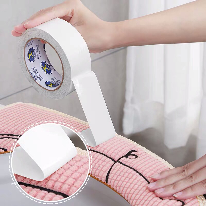 Toilet Seat Cushion Household with Handle Cushion Four Seasons Universal Cute Toilet Seat Cover Washer Cover Waterproof Winter Toilet Seat Cushion
