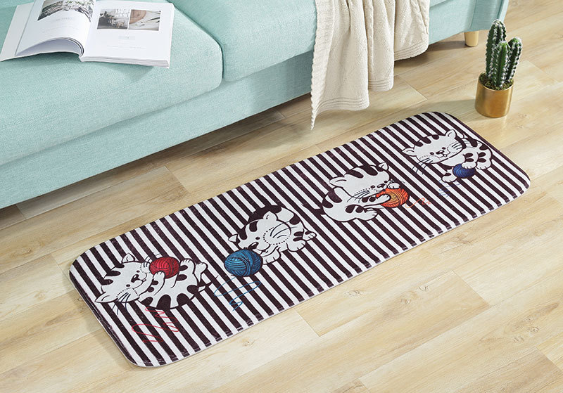 Breathable Absorbent Soft Mat Dispensing Household Daily Toilet Floor Mat Flannel Sponge Floor Mat Cushion Can Be Customized