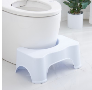 Double thickened toilet stool footrest Plastic children&#039;s foot stool adult squat squat toilet stool cushion high