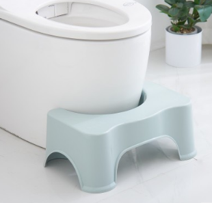 Double thickened toilet stool footrest Plastic children&#039;s foot stool adult squat squat toilet stool cushion high
