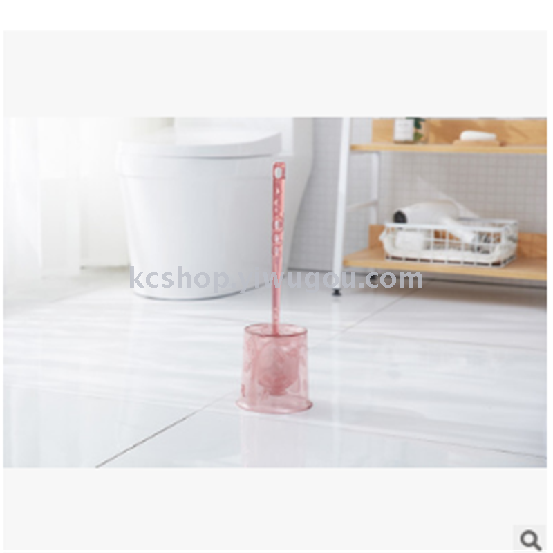 Plastic toilet brush set cleaning brush long handle plastic brush