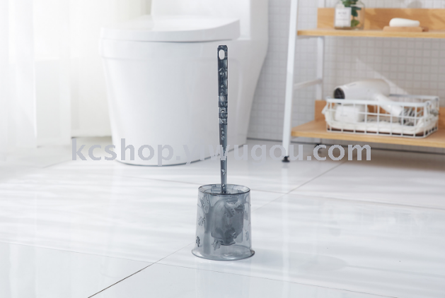 Plastic toilet brush set cleaning brush long handle plastic brush