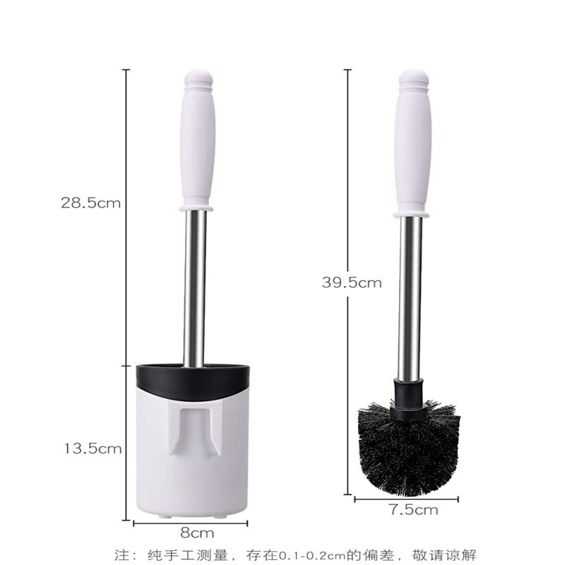 Home Ladle Toilet Cleaning Brush Full Angle Decontamination Soft Hair Brush Household Punch Set-Free Cleaning Brush Toilet Brush