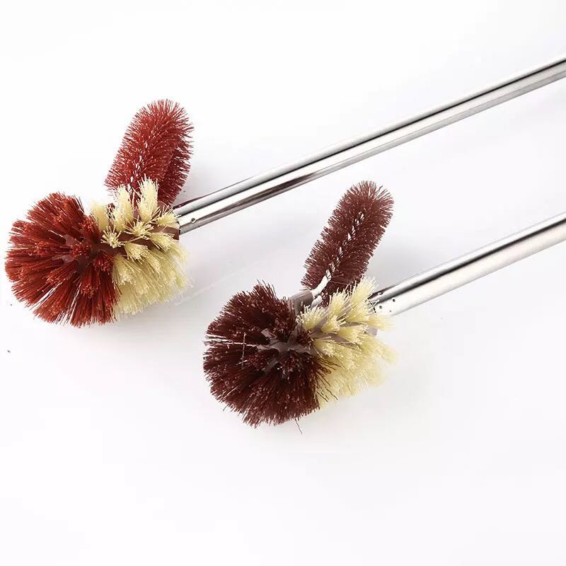 Toilet brush toilet long handle with seat cover plastic cleaning brush classical household cleaning utensils wholesale