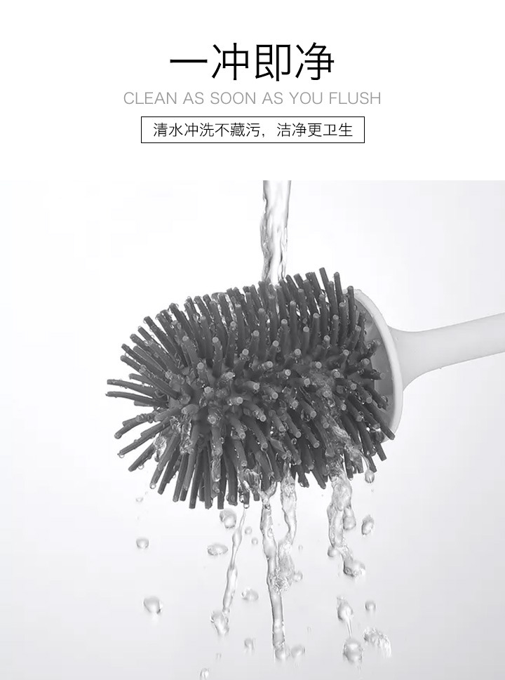 Long handle clean Toilet Brush Full Angle stain Remover Wall Hanging Soft Bristle Brush Household no-punch Set Clean Toilet Brush Long handle clean Toilet Brush Full Angle stain Remover Wall Hanging Soft Bristle Brush Household no-punch Set Clean Toilet Brush