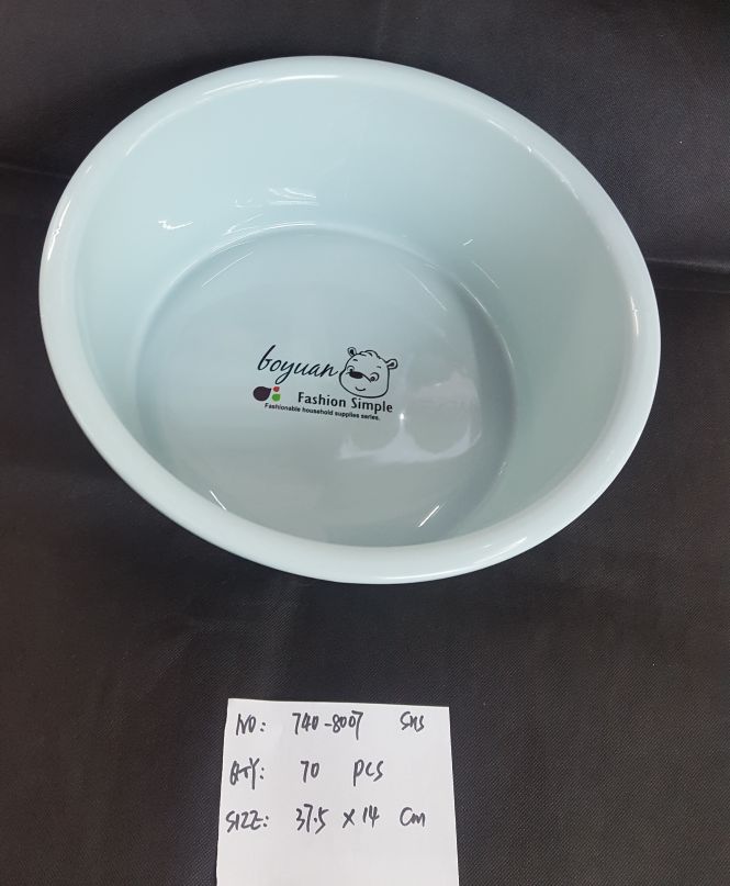 New plastic basin large and small size circular wash basin.