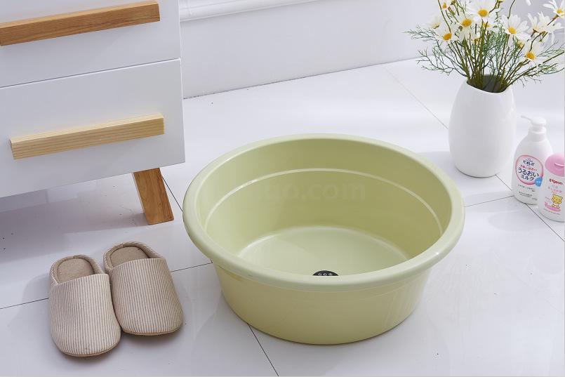 Blue Laundry Washbasin Household Washing Vegetables Basin Plastic Basin Clothes Cleaning Basin Thickened Feet-Washing Basin Babies' Wash Basin Blue Laundry Washbasin Household Washing Vegetables Basin Plastic Basin Clothes Cleaning Basin Thickened Feet-Washing Basin Babies' Wash Basin