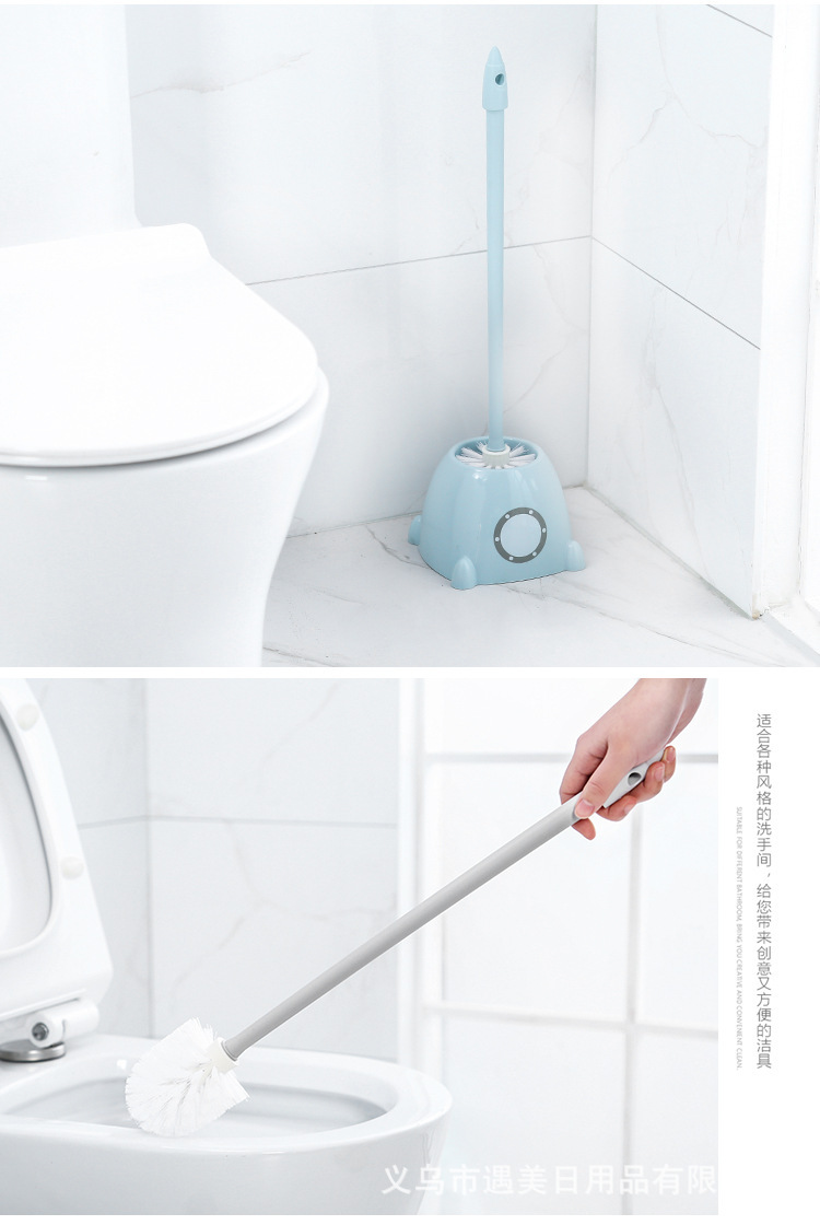 Household Toilet Brush Set Toilet Decontamination Toilet Brush Creative Punch-Free Soft Fur Cleaning Toilet Brush Household Toilet Brush Set Toilet Decontamination Toilet Brush Creative Punch-Free Soft Fur Cleaning Toilet Brush