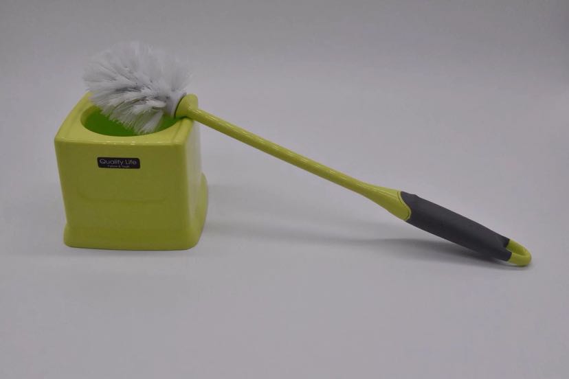 Creative toilet brush creative toilet with base set cleaning brush to wash toilet seat plastic toilet brush