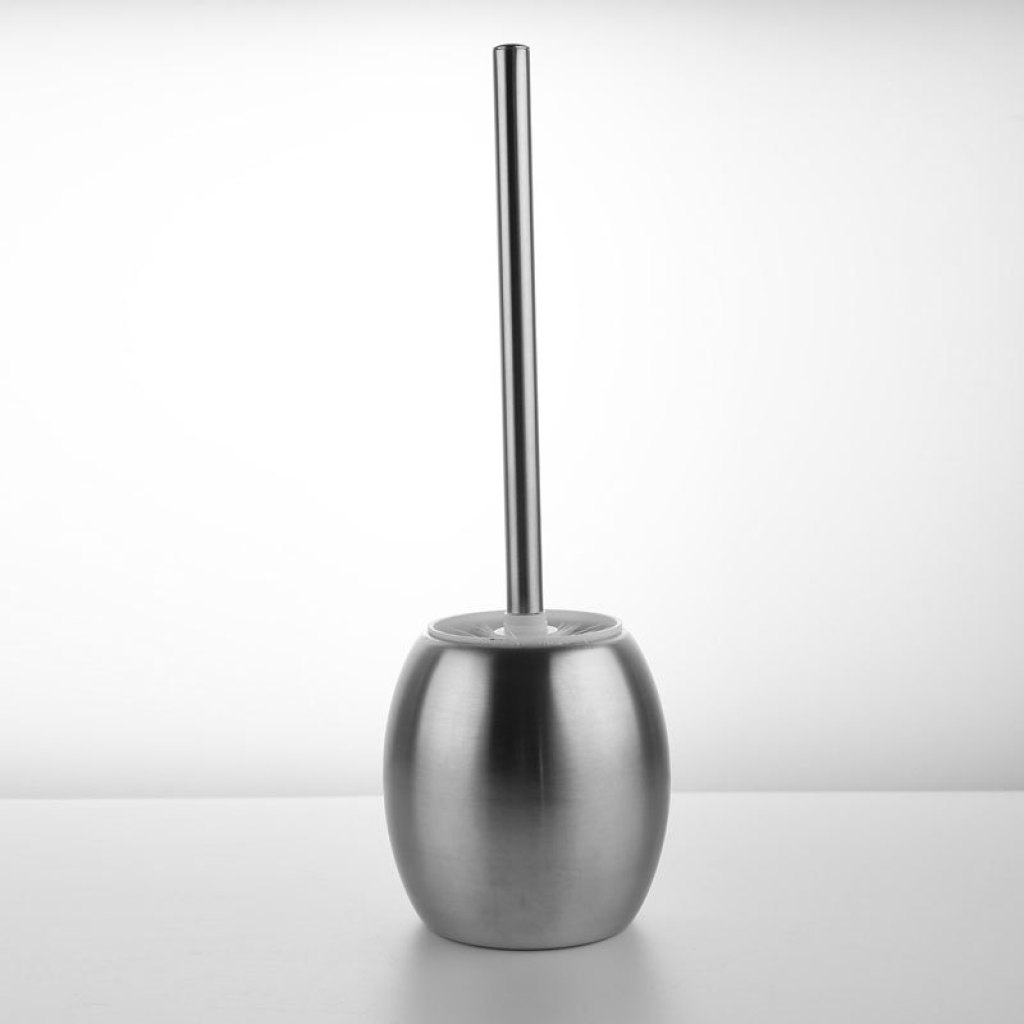 Spot Stainless Steel Spherical Oval Toilet Brush Creative Seat without Drilling Toilet Brush Bathroom Cleaning Brush Spot Stainless Steel Spherical Oval Toilet Brush Creative Seat without Drilling Toilet Brush Bathroom Cleaning Brush