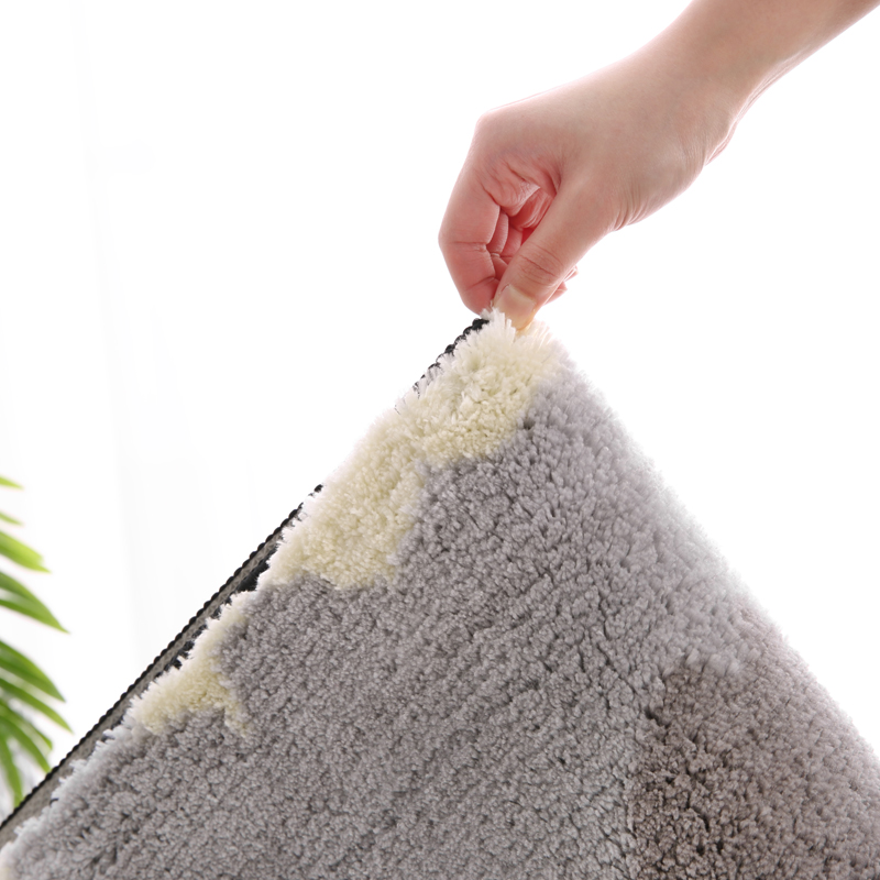 Floor Mat Entrance Door Mat Home Bathroom Quick Water-Absorbing Non-Slip Mat Bedroom Foyer Rug Thickened