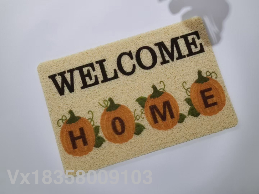 PVC Mesh Printing Mat Brushed Printing Carpet Doormat HD Printing Floor Mat Non-Slip Mat