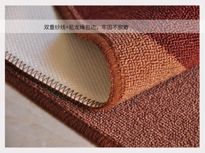 Floor Mat Kitchen Carpet Non-Slip Mat Long Oil-Resistant Feet Mat Washable Bedroom Bathroom Door Mat Absorbent
