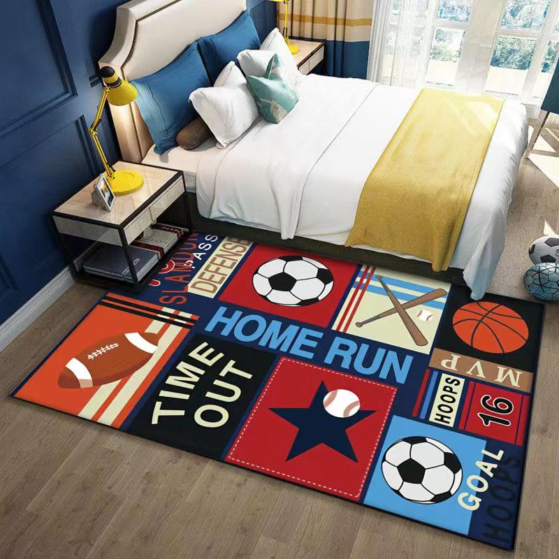 Super soft velvet ocean floor mat bathroom kitchen hd printing 3D non-slip mat water absorption carpet door mat foot pad