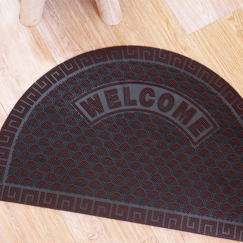 Villa entrance door PVC plastic mouth mat floor mat non-slip mat bottom mat rub earth foot mat modern household