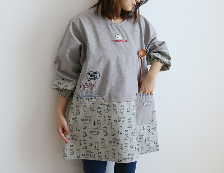 Fashion Adult Smock Home Kitchen Oil-Proof Sleeve Full Body Art Student Painting Baking Bib Long Sleeve Apron Fashion Adult Smock Home Kitchen Oil-Proof Sleeve Full Body Art Student Painting Baking Bib Long Sleeve Apron