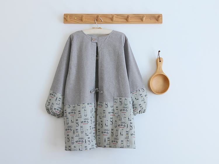 Fashion Adult Smock Home Kitchen Oil-Proof Sleeve Full Body Art Student Painting Baking Bib Long Sleeve Apron Fashion Adult Smock Home Kitchen Oil-Proof Sleeve Full Body Art Student Painting Baking Bib Long Sleeve Apron