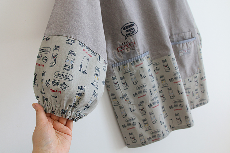 Fashion Adult Smock Home Kitchen Oil-Proof Sleeve Full Body Art Student Painting Baking Bib Long Sleeve Apron Fashion Adult Smock Home Kitchen Oil-Proof Sleeve Full Body Art Student Painting Baking Bib Long Sleeve Apron