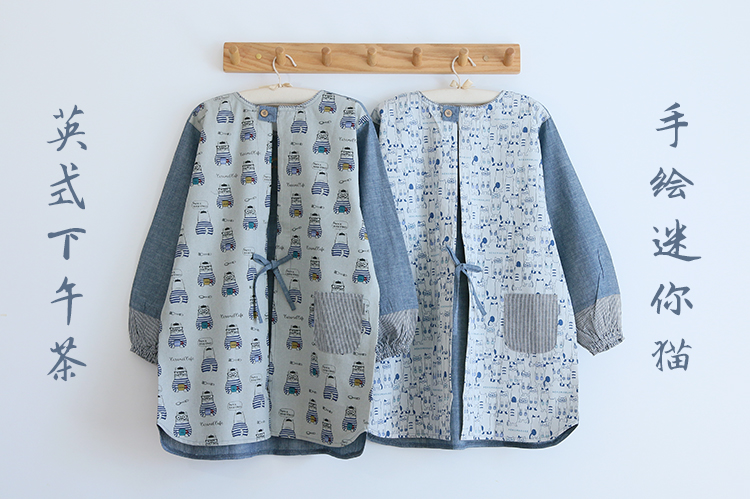 Fashion Adult Smock Home Kitchen Oil-Proof Sleeve Full Body Art Student Painting Baking Bib Long Sleeve Apron Fashion Adult Smock Home Kitchen Oil-Proof Sleeve Full Body Art Student Painting Baking Bib Long Sleeve Apron