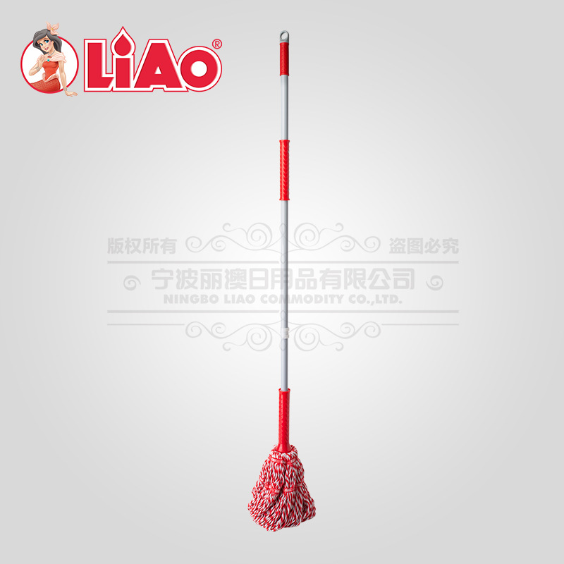 No hand washing mop telescopic self - twisting water rotary mop household wring dry cloth mop wholesale