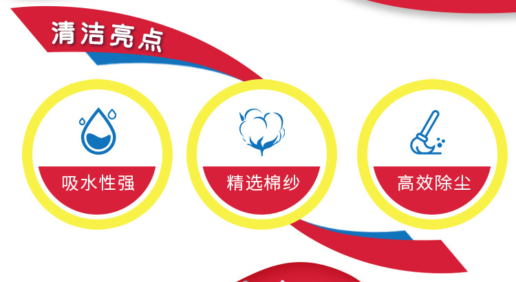 No hand washing mop telescopic self - twisting water rotary mop household wring dry cloth mop wholesale
