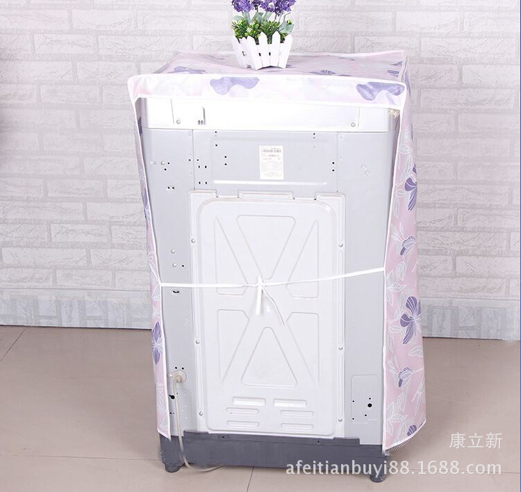 Hot-selling waterproof sunscreen washing machine cover boot color cloth vertical wave drum double cylinder dust cover Hot-selling waterproof sunscreen washing machine cover boot color cloth vertical wave drum double cylinder dust cover