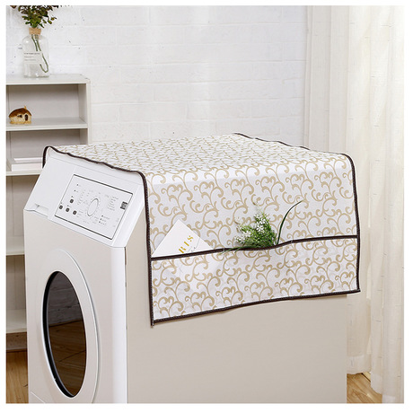 Non-Woven Printing Washing Machine Dust Cover Fabric Washing Machine Cover Cloth Cloth Cover Towel Universal Cover Towel Washing Machine