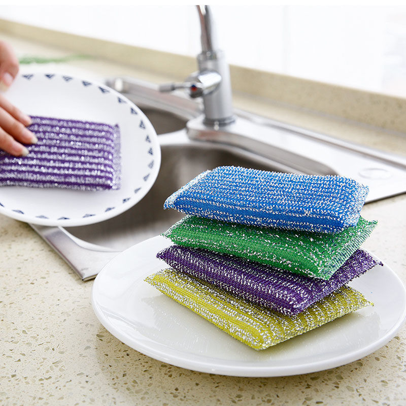 Cross-Kitchen Cleaning Sponge Block Washing King Washing Bowl Spong Mop Household Washing Cloth Washing Pot Washing King