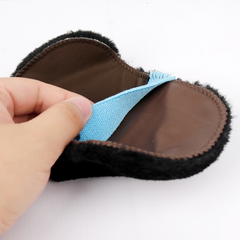 Shoe Polishing Gloves Wool-like Shoe Cloth Soft Fur Shoe Brush Shoe Washing Polishing Brush Dust Wiper Leather Shoes Cloth
