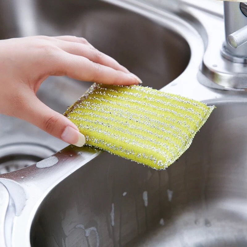 Le baby 2019 new thickened color dishwashing cloth washing pot brush magic tool wash king wash king