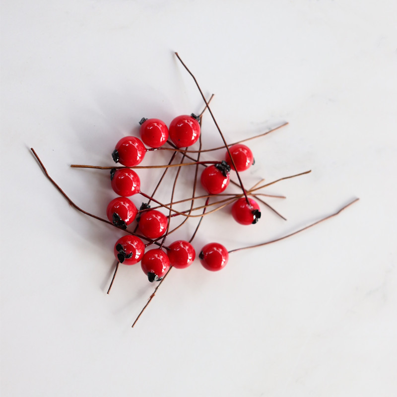 Artificial Flower Cherry Berry Eternal Flower Dried Flower Plant DIY Wedding Supplies home decor Fake Flower Artificial Flower Cherry Berry Eternal Flower Dried Flower Plant DIY Wedding Supplies home decor Fake Flower