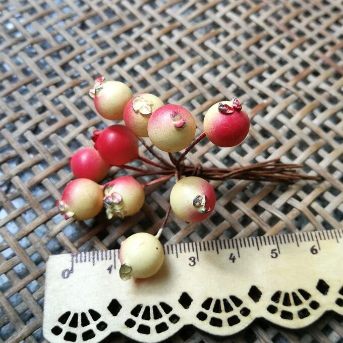 Artificial Flower Cherry Berry Eternal Flower Dried Flower Plant DIY Wedding Supplies home decor  Fake Flower