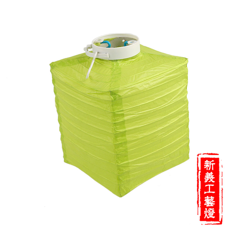 Square cut paper Lantern art paper Lampshade chandelier restaurant home decor