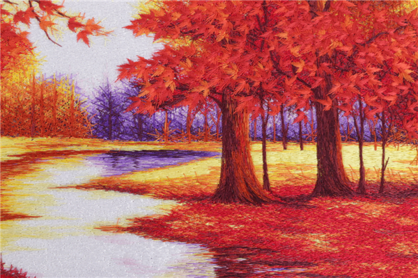 Mangrove embroidery home decor paintings Mangrove embroidery home decor paintings