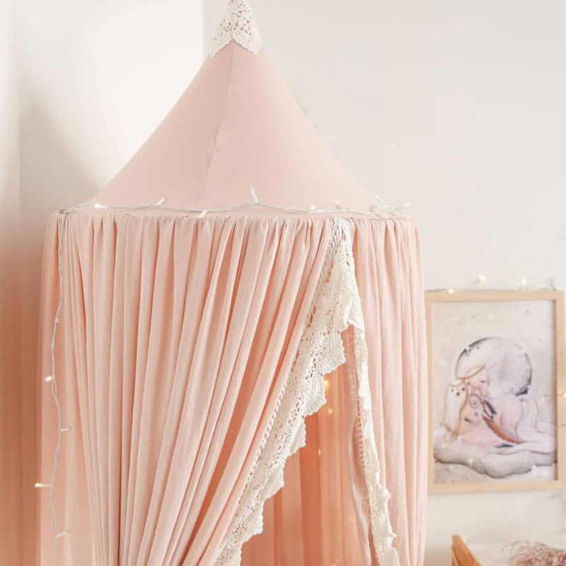 Chiffon Lace Nordic Style Ins 20 Years New Children's Tent Simple Hot Sale Babies' Mosquito Net home decor Chiffon Lace Nordic Style Ins 20 Years New Children's Tent Simple Hot Sale Babies' Mosquito Net home decor
