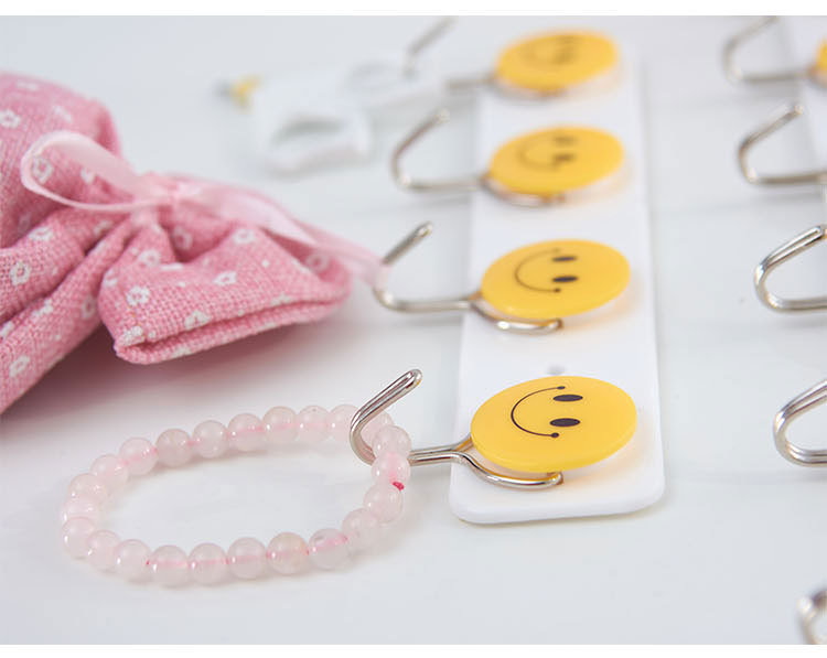 For a Long Time, 4, 6, 8 Smiling Faces Row Hook Clothes Hook Coat Hook Clothes Kitchen and Bathroom Towel Toilet Hook For a Long Time, 4, 6, 8 Smiling Faces Row Hook Clothes Hook Coat Hook Clothes Kitchen and Bathroom Towel Toilet Hook