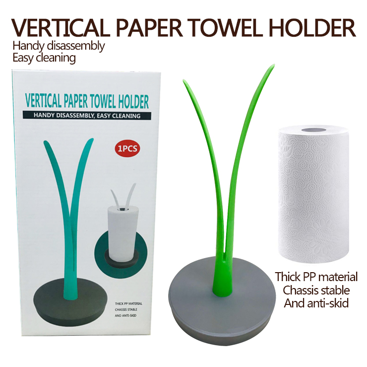 Vertical roll paper storage rack, desktop paper towel storage rack, kitchen paper towel rack Vertical roll paper storage rack, desktop paper towel storage rack, kitchen paper towel rack
