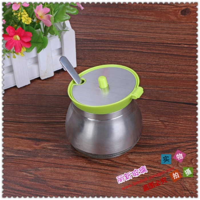 Stainless Steel Spice Jar Seasoning Bottle Creative Kitchen Flavor Box Bottle Rack Set Stainless Steel Spice Jar Seasoning Bottle Creative Kitchen Flavor Box Bottle Rack Set