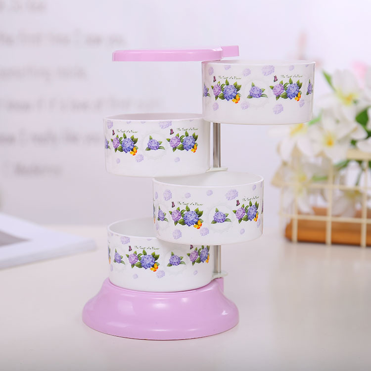 Creative and upright seasoning box can be revolving seasoning box Creative kitchen supplies seasoning bottle seasoning jar.