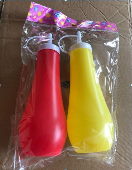 Food Grade PE Environmental Protection Jam Squeeze Bottle Squeezing Bottle Sauce Pot Seasoning Bottle Salad Dressing Cream Bottle Ry8801