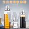 Glass oil pot stainless steel seasoning bottle vinegar pot soy sauce pot large capacity 500 ml Glass oil pot stainless steel seasoning bottle vinegar pot soy sauce pot large capacity 500 ml